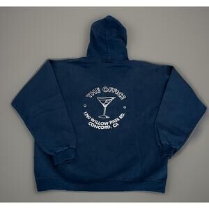 THE OFFICE Concord California Black Hoodie Sweatshirt HANES Adult XL